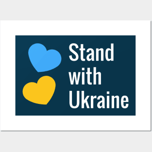 Stand with Ukraine Posters and Art